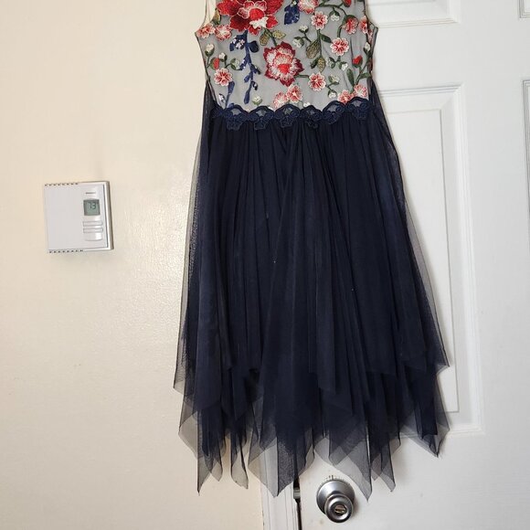 Tulle Layered Princess Dress for Girls Bonnie Jean Floral Bodice - Picture 1 of 6